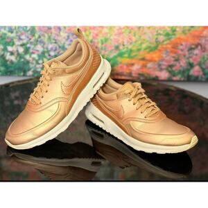 VGUC Nike Air Max Thea 861674-902 Rose Gold Running Shoes Size 5.5